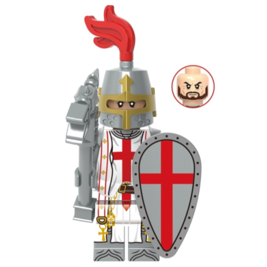 Battle Priest Custom Minifigure from Knights Templar Series1