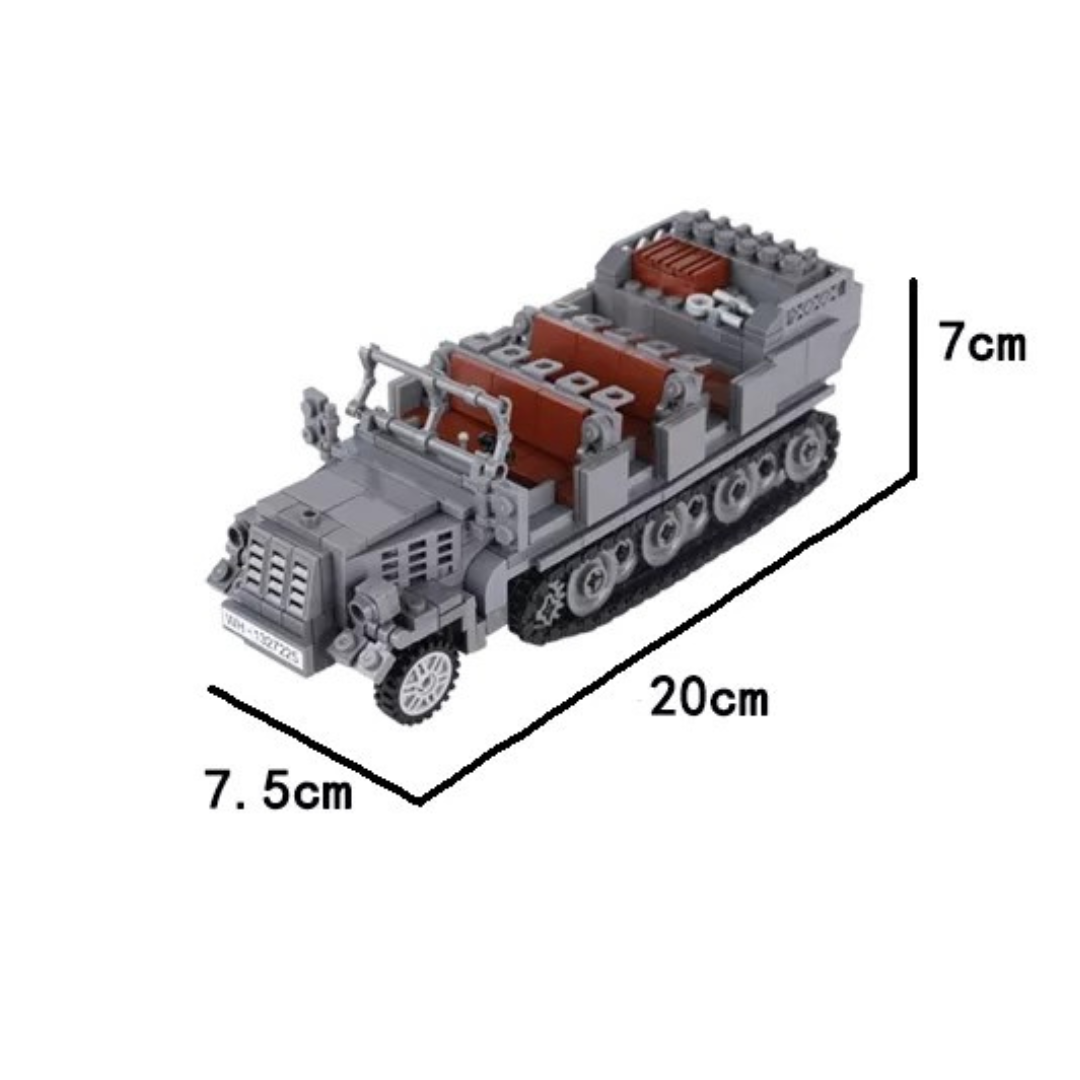 WW2 German Army Sd.Kfz. 7 Half-Track2