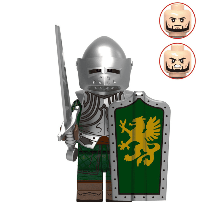 Rothwynn Knight Custom Medieval Knight Minifigure1