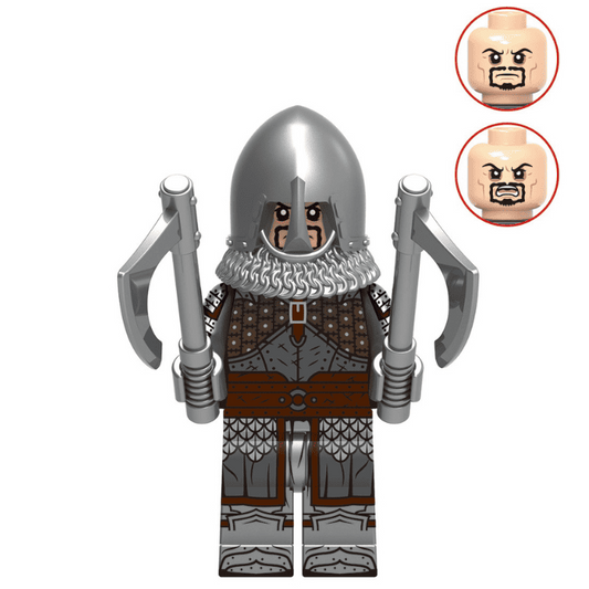 Forward Warrior Custom Medieval Knight Minifigure1