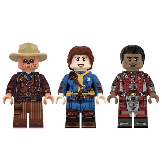 Fallout Characters Bundle Custom Fallout Minifigure1