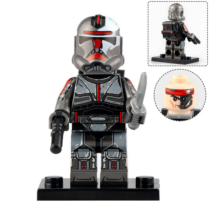 Hunter Clone Force 99 The Bad Batch custom Star Wars Minifigure1