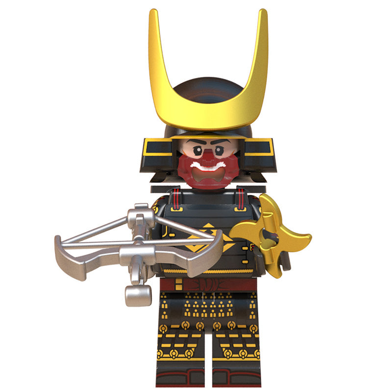 Japanese Samurai with Crossbow Custom Minifigure1