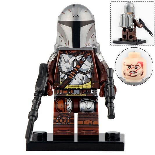 Din Djarin Mando The Mandalorian custom Star Wars Minifigure1