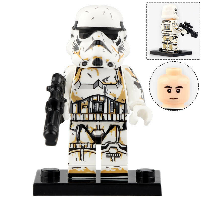 Stormtrooper Battle Damaged custom Star Wars Minifigure1