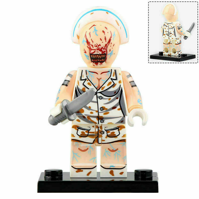 Scary Horror Nurse Custom Minifigure1
