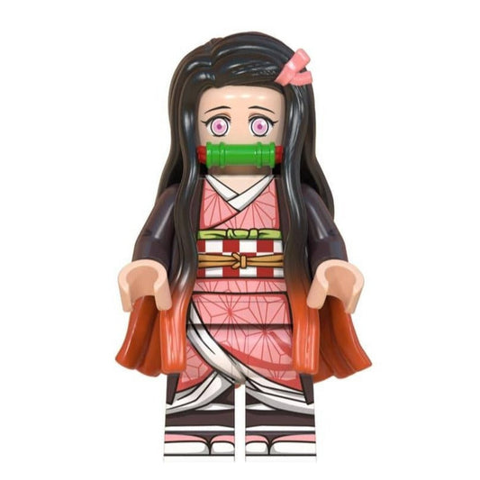 Nezuko Kamado From Demon Slayer Custom Anime Minifigure1