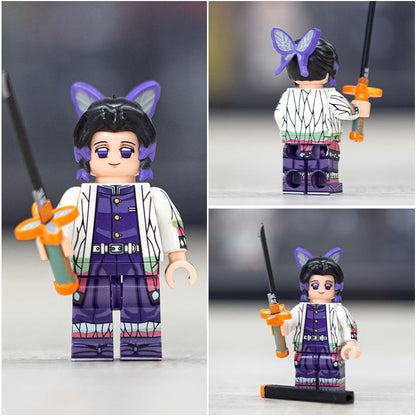 Shinobu Kochou From Demon Slayer Custom Anime Minifigure2