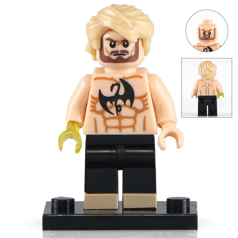 Iron Fist Danny Rand Custom Marvel Superhero Minifigure1