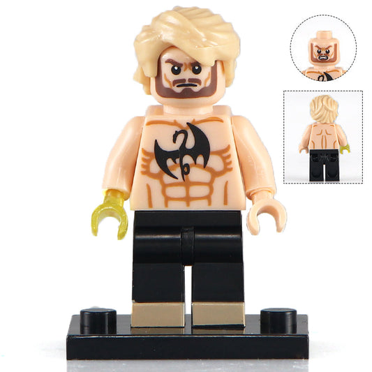 Iron Fist Danny Rand Custom Marvel Superhero Minifigure1
