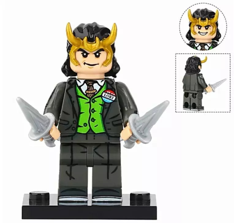 President Loki Custom Marvel Superhero Minifigure1