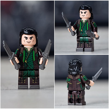 Loki (Thor Dark World) Custom Marvel Superhero Minifigure2