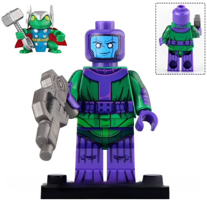 Kang the Conqueror (Loki) Custom Marvel Superhero Minifigure1