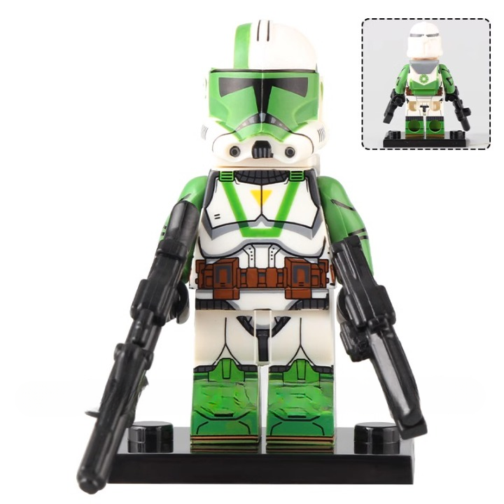 Doom Squad Clone Trooper Custom Star Wars Minifigure1