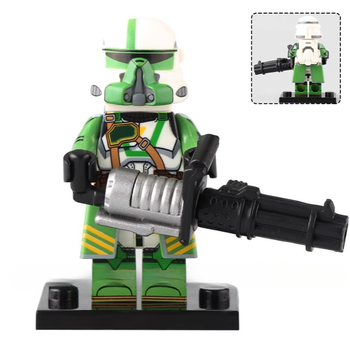 Doom Squad Heavy Clone Trooper Custom Star Wars Minifigure1