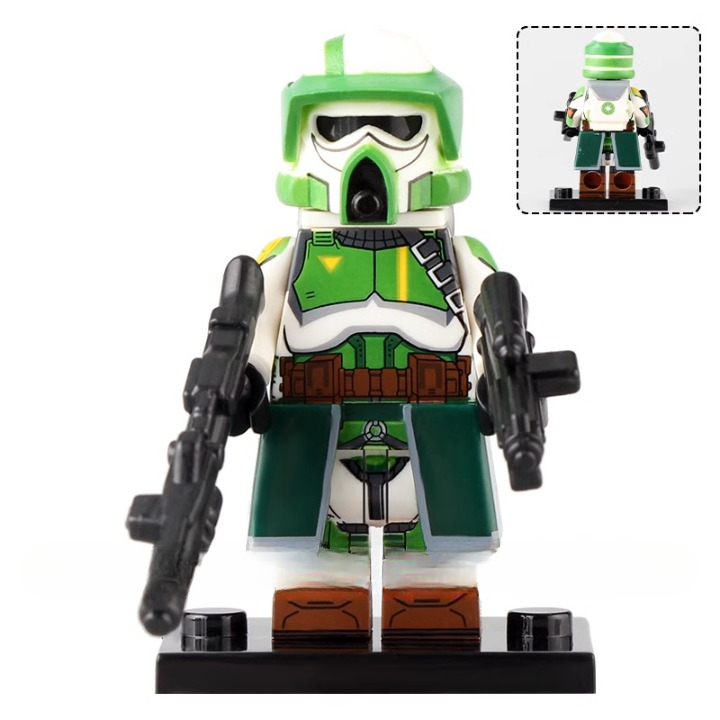 Doom Squad Clone Trooper Custom Star Wars Minifigure1