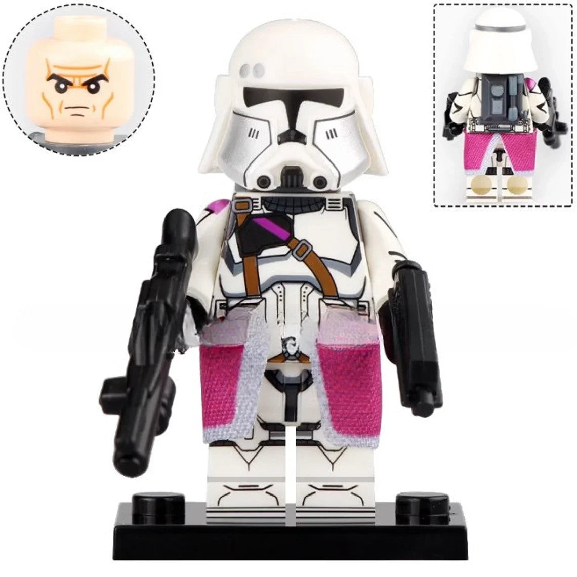 Clone Commander Bacara Custom Star Wars Minifigure1