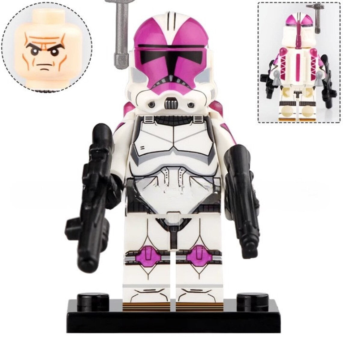 Nova Corps Clone Trooper Custom Star Wars Minifigure1
