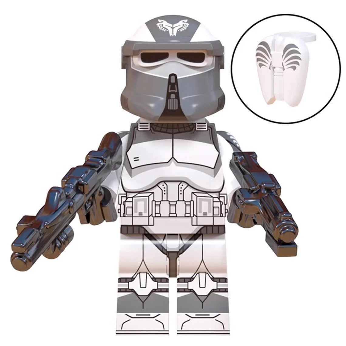 Wolfpack Clone Trooper AT-RT Driver custom Star Wars Minifigure1