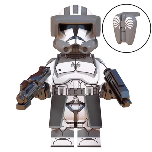 Wolfpack Clone Trooper Commander custom Star Wars Minifigure1