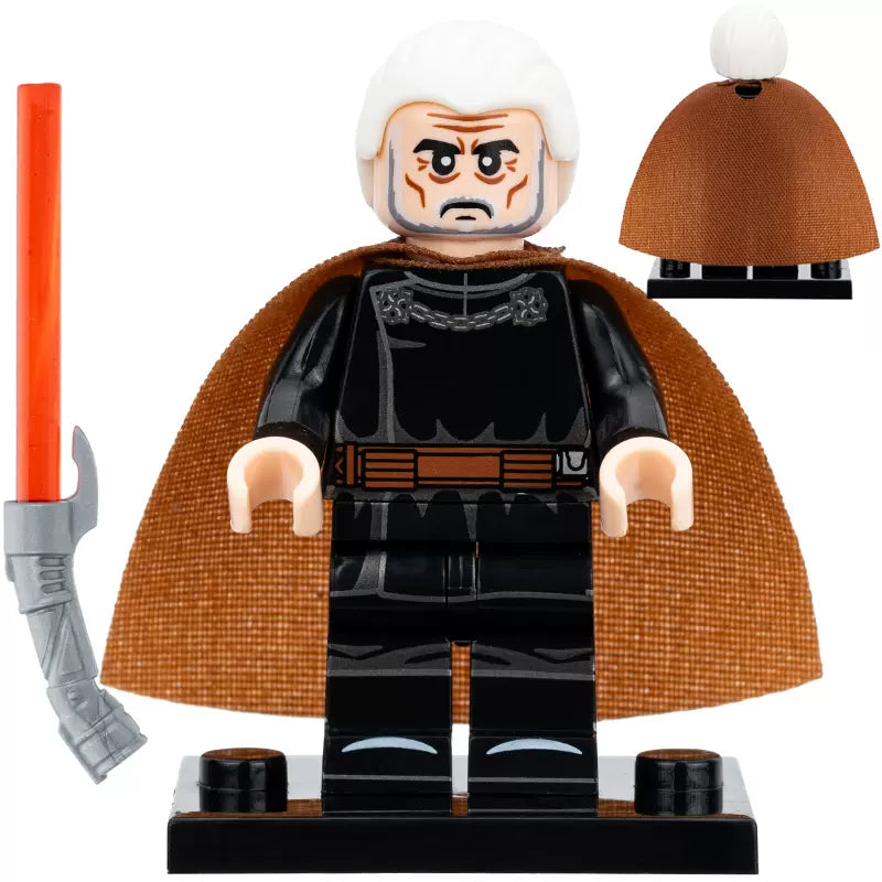 Count Dooku Custom Star Wars Minifigure1