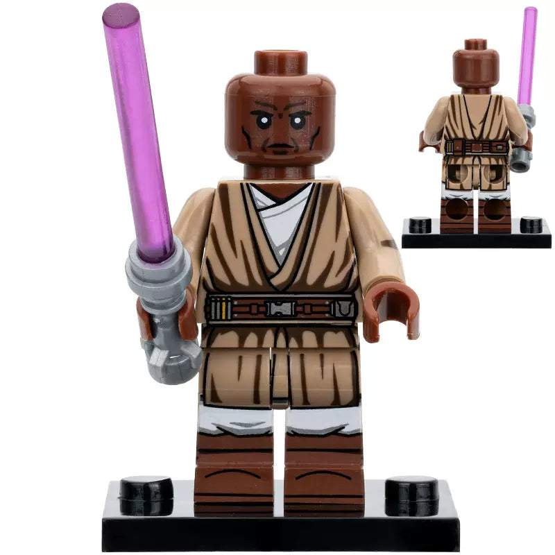 Mace Windu Custom Star Wars Minifigure1