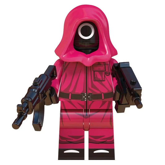 Pink Guards Custom Squid Game Minifigure1