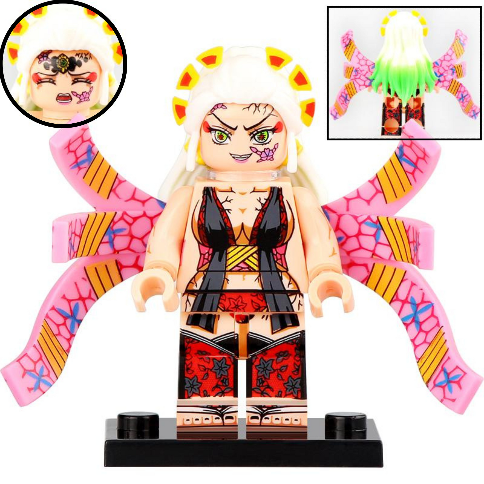 Daki From Demon Slayer Custom Anime Minifigure1