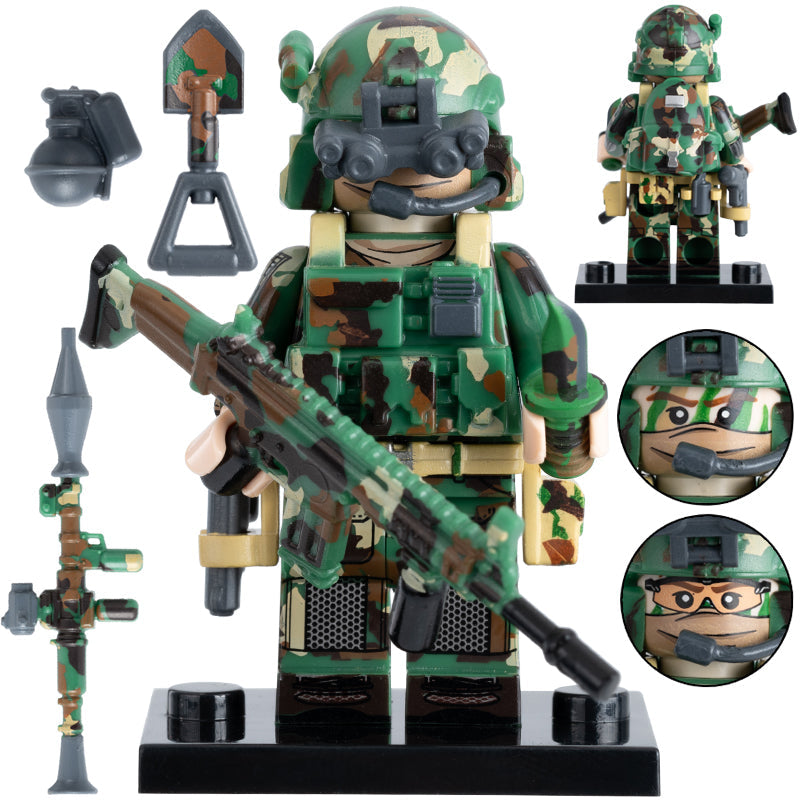KSK Special Forces Soldier Custom Military Minifigure1