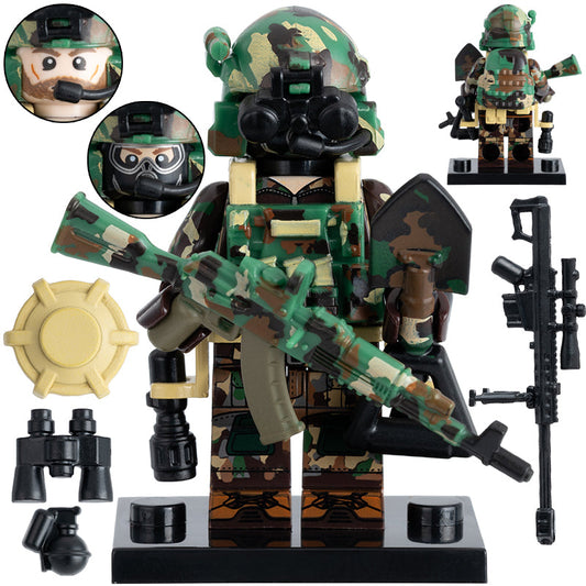 Russian Alpha Group Soldier Custom Military Minifigure1