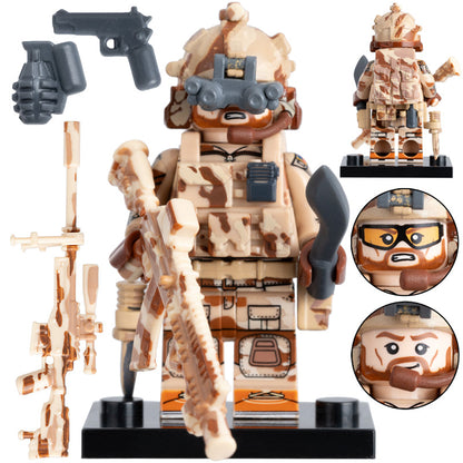 US Navy Seals Soldier Custom Military Minifigure1