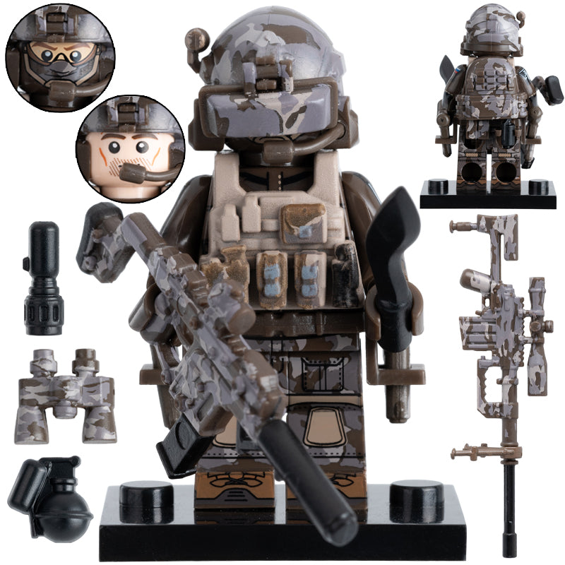 Special Operation Forces Soldier Custom Military Minifigure1