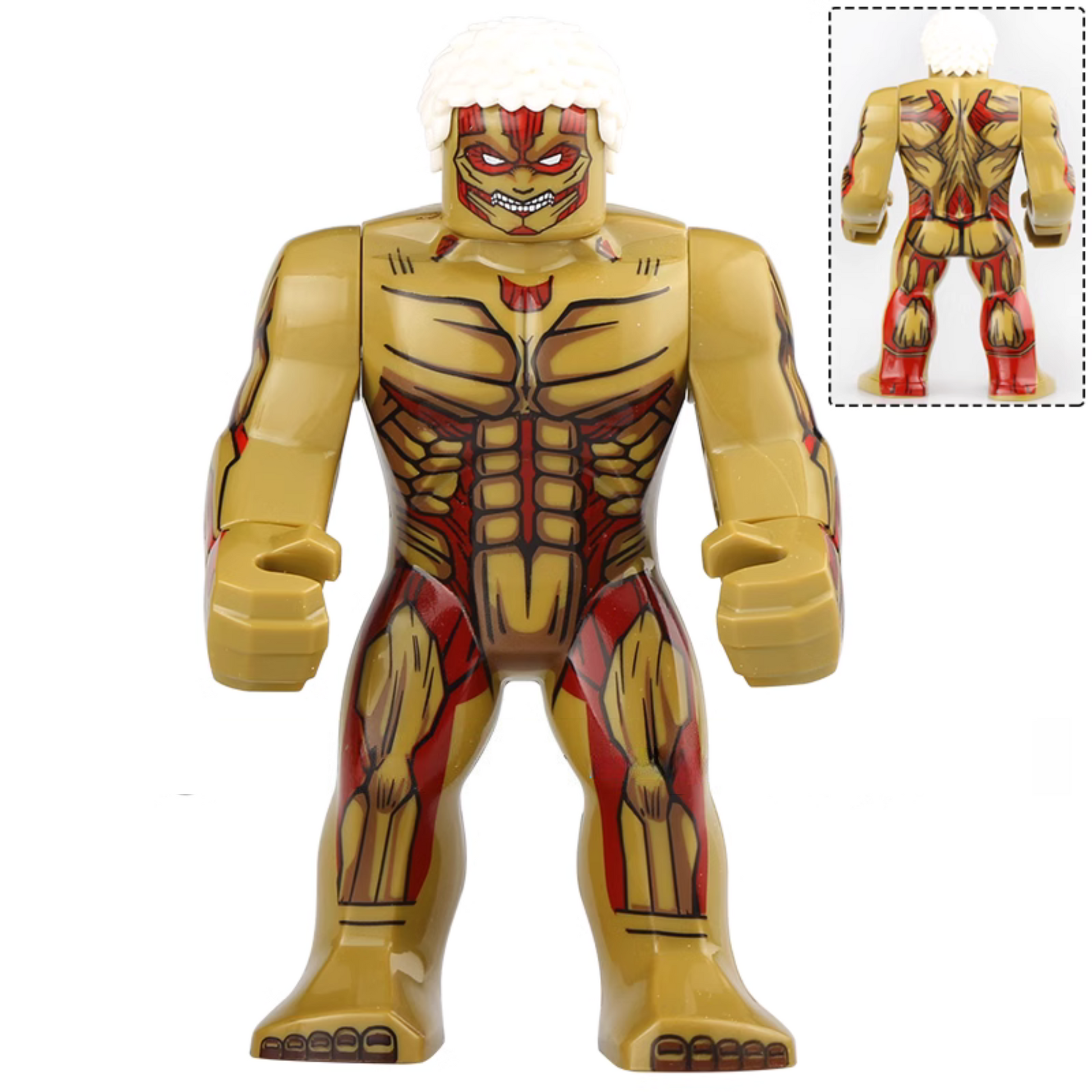 Armored Titan Attack on Titan Custom Anime Large Minifigure1