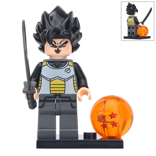 Vegeta from Dragon Ball Z Custom Minifigure1