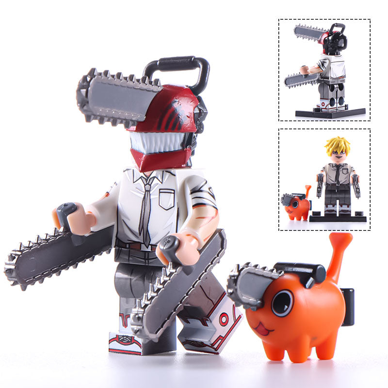 Denji from Chainsaw Man Custom Anime Minifigure1