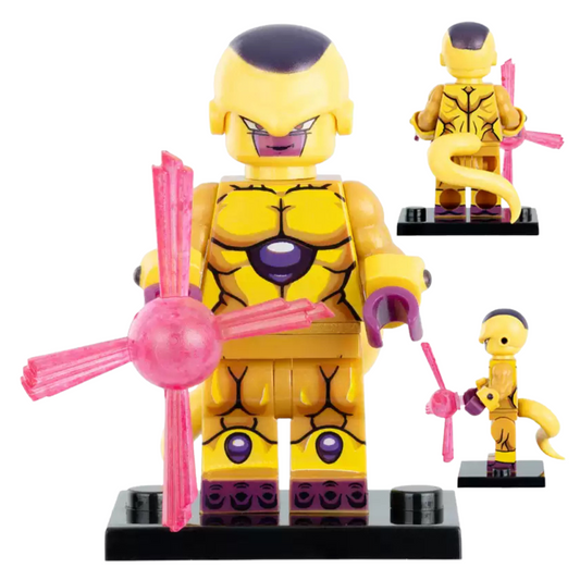 Golden Frieza from Dragon Ball Z Custom Minifigure1