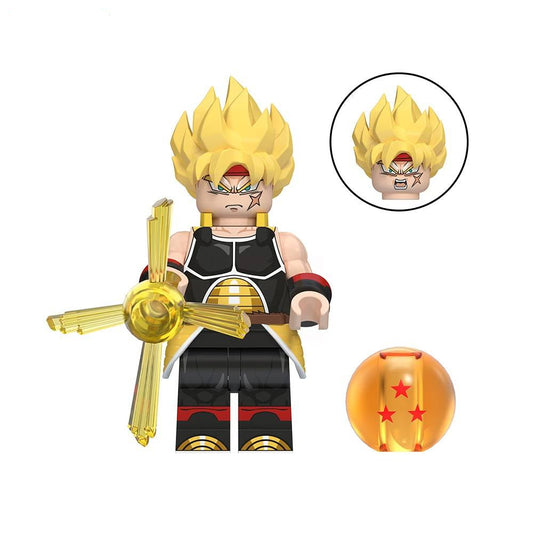 Bardock from Dragon Ball Z Custom Minifigure