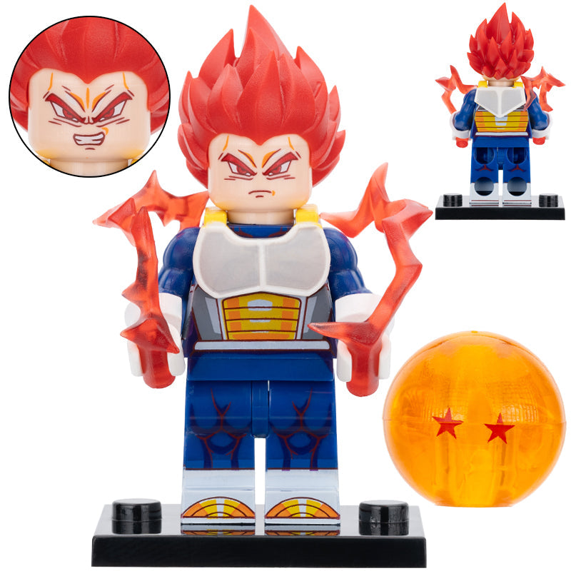 Vegeta from Dragon Ball Z Custom Minifigure1