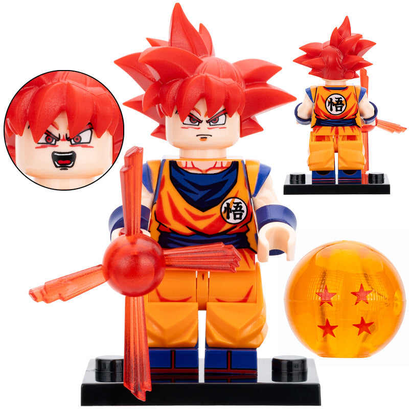 Son Goku from Dragon Ball Z Custom Minifigure1