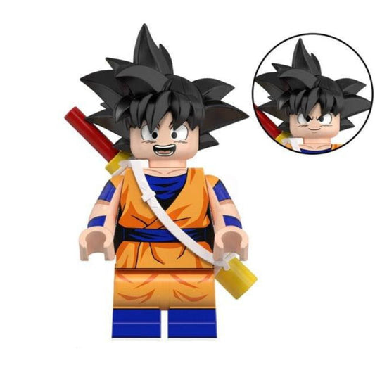Son Goku from Dragon Ball Z Custom Minifigure