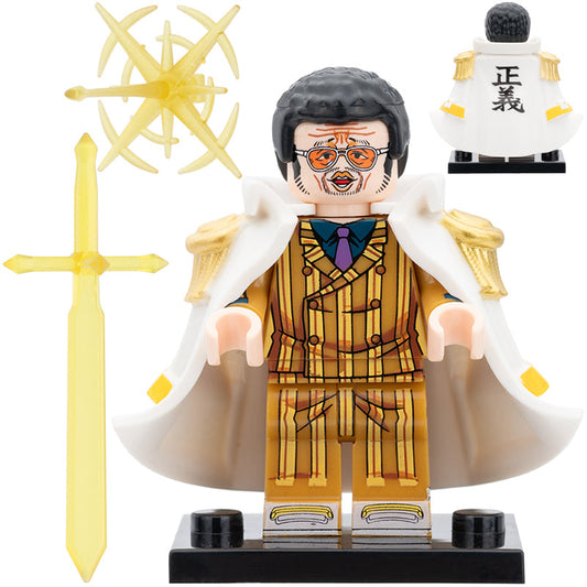 Borsalino Custom One Piece Anime Minifigure1