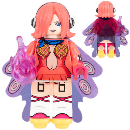 Vinsmoke Reiju Custom One Piece Anime Minifigure1