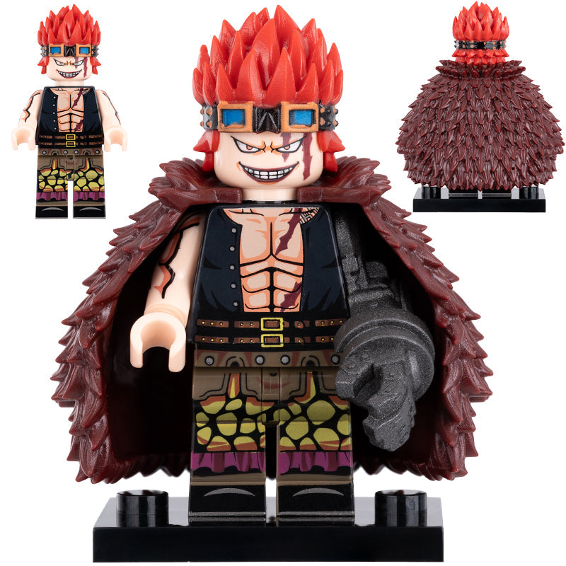 Eustass Kid Custom One Piece Anime Minifigure1
