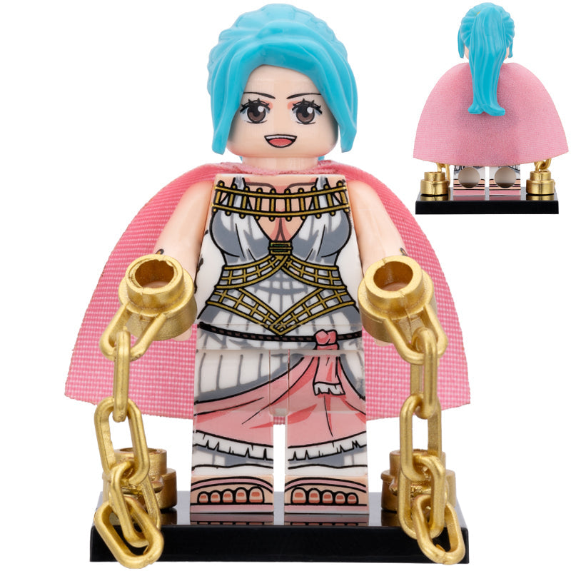 Nefertari D. Vivi Custom One Piece Anime Minifigure1