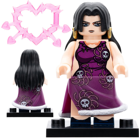Boa Hancock Custom One Piece Anime Minifigure1