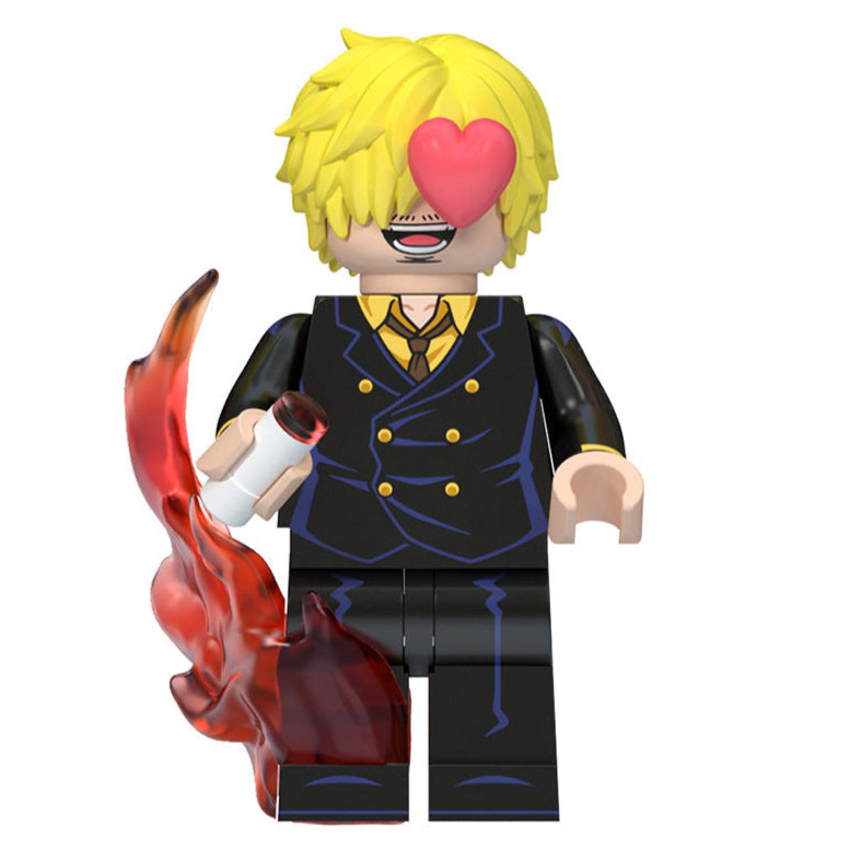 Sanji Custom One Piece Anime Minifigure1