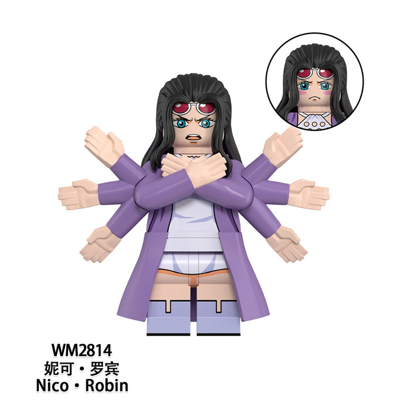 Nico Robin Custom One Piece Anime Minifigure