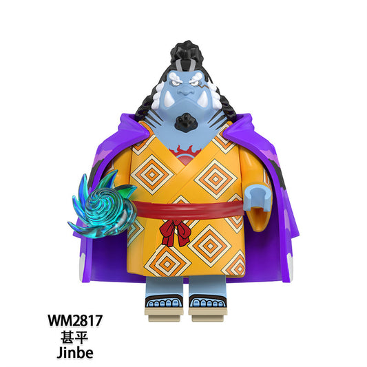 Jinbe Custom One Piece Anime Minifigure