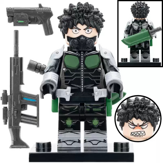 Kafka Hibino from Defense Force Anime Minifigure1