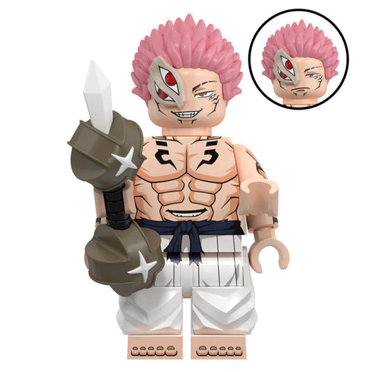Ryomen Sukuna from Jujutsu Kaisen Custom Anime Minifigure1